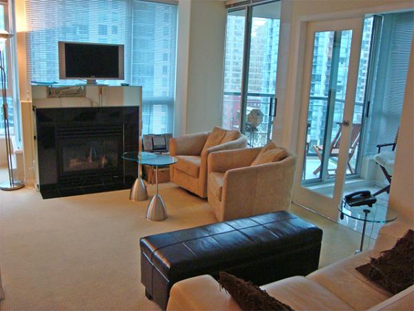Bright and comfortable lounging room