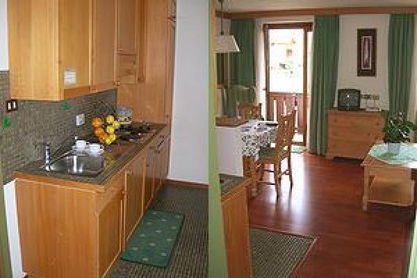 Kitchen and Living Room