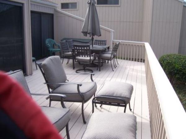 Large deck