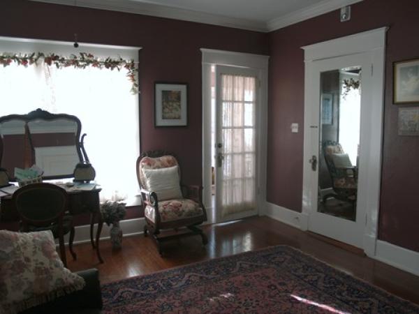 Inside View of Purple Room