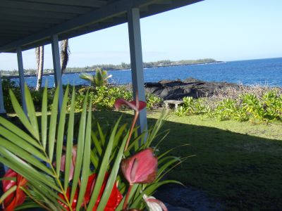View from the oceanfront Lanai