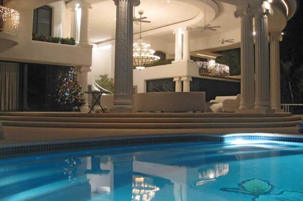 Night View of Pool