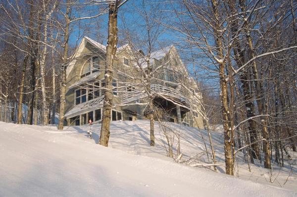 The Sachem Ski Trail is directly next to our home!