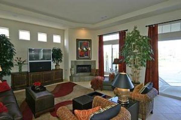 Living Room with Fireplace