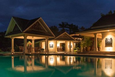 Silent Waters pool view