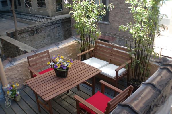 Private terrace