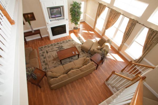 Another View of Living Area 2 with Fireplace