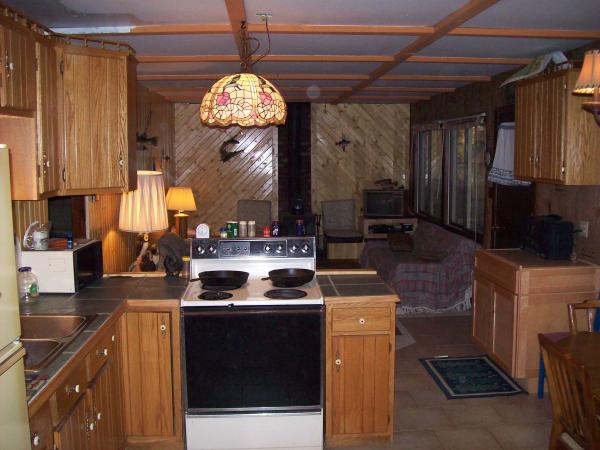 Livingroom/ open concept with kitchen