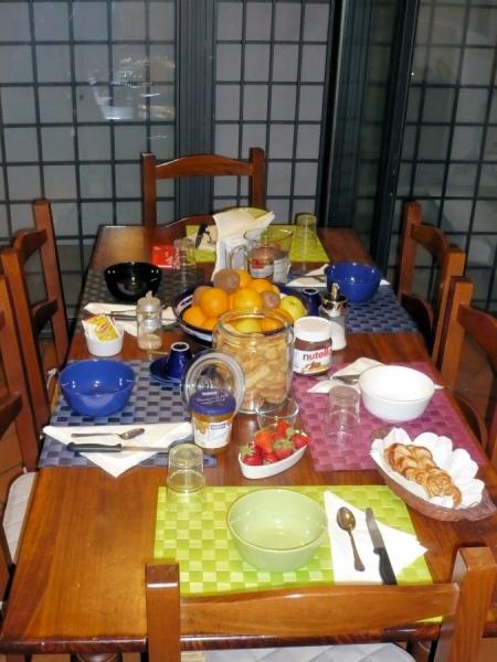 Breakfast area