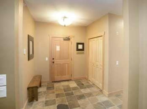 Spacious entrance with heated slate floor