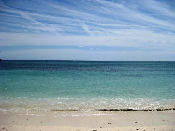 The beach. Literally 10 seconds from your room 