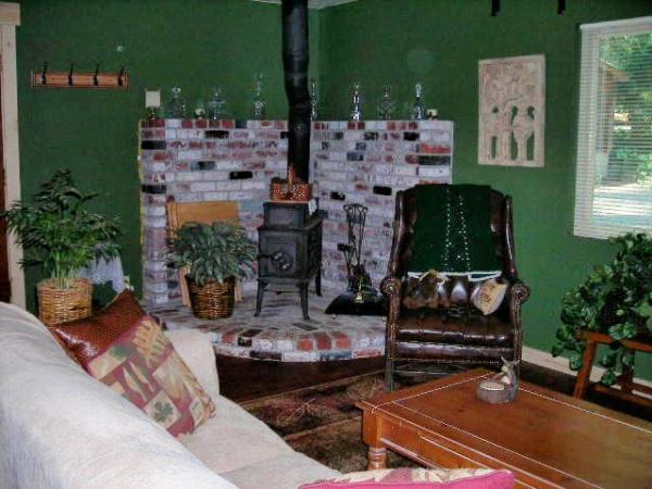 Living Area with Fireplace