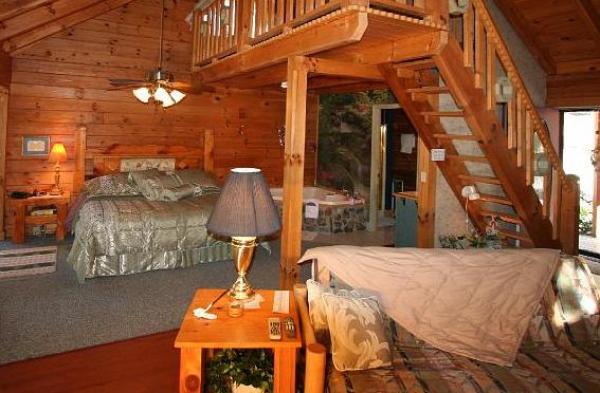 Living Room with Bedroom