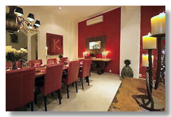 Dining area