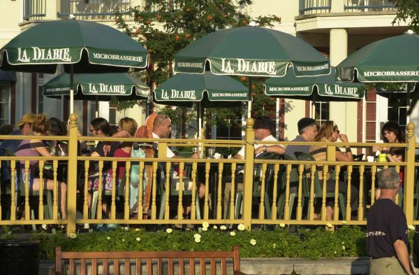 Tremblant - patios