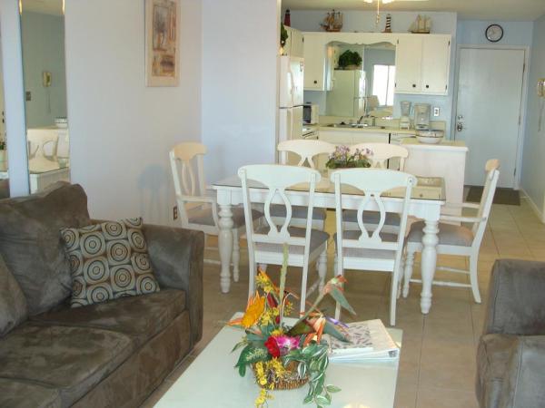 Living room and kitchen 