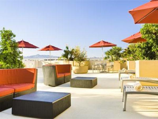Sitting on Terrace