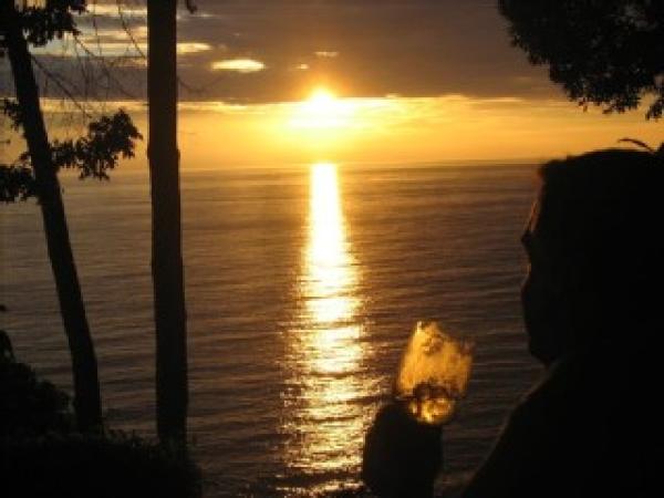 Sunset cocktail