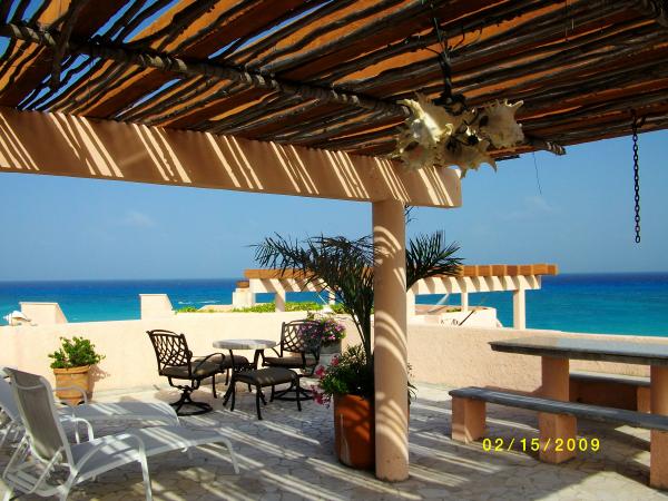 Private Roof Top with Summer Kitchen for Grilling