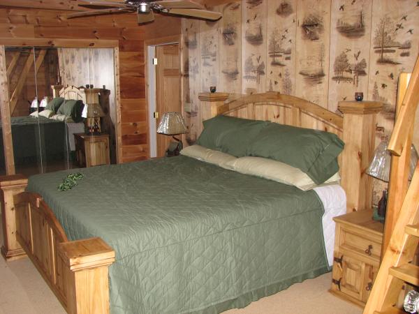 The Master Bedroom is roomy