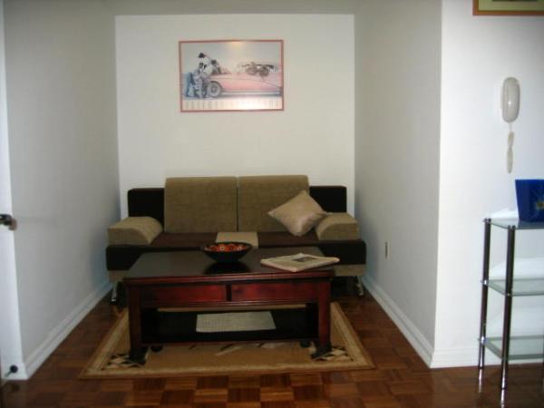 Den with  queen size sofa-bed