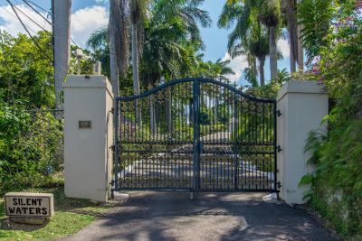 Silent Waters entrance gate
