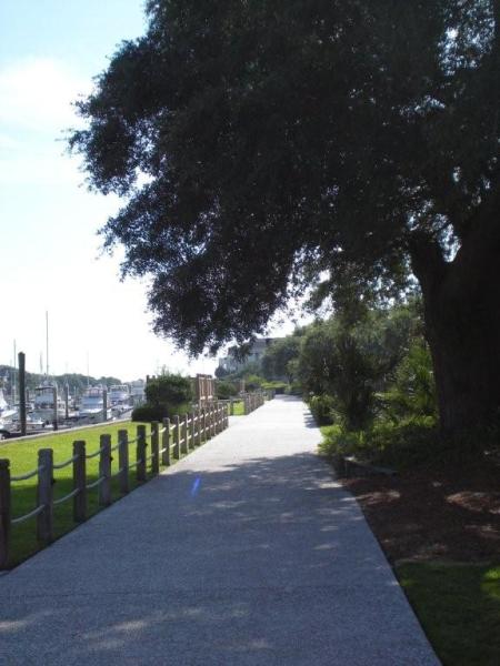 Back walkway