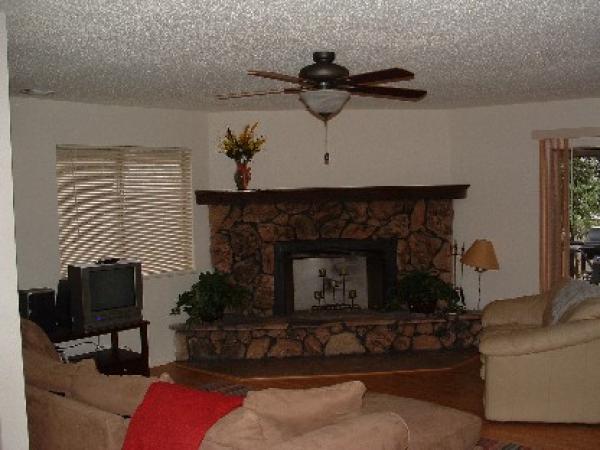 Living Room with Fireplace