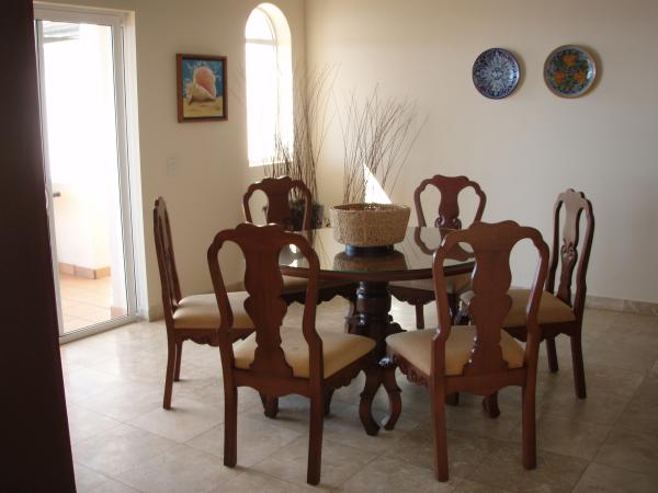 Dining Room with views next to breakfast dining