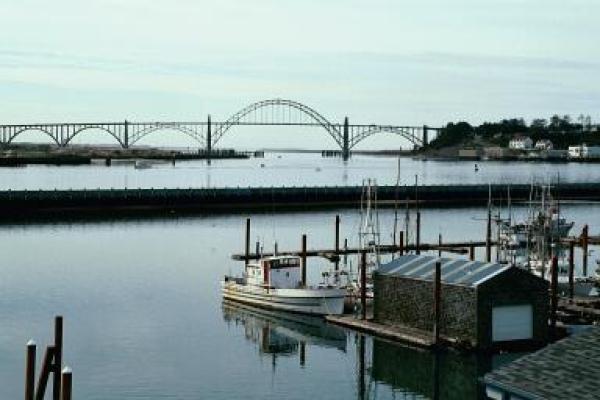 Beautiful Yaquina Bay Bridge
